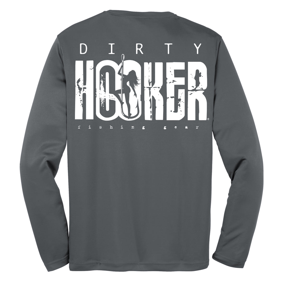Dirty Hooker Classic White Dry Fit